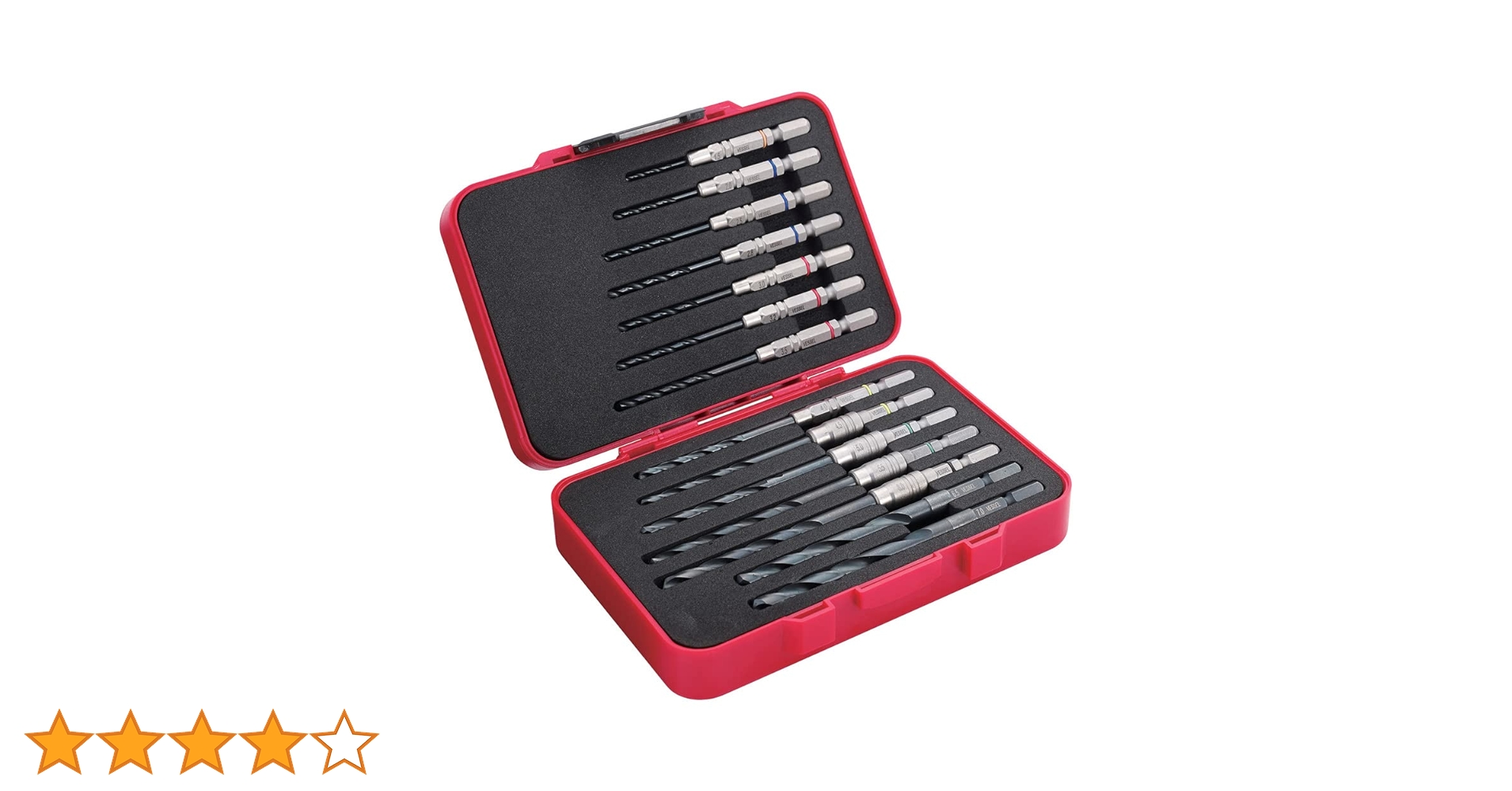 Amazon | ベッセル(VESSEL) 鉄工用ドリルセット 14本組 専用